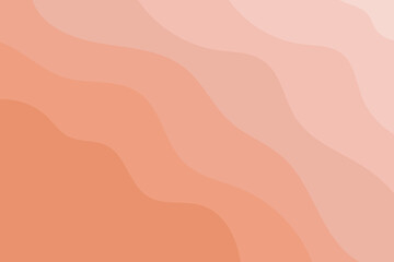 orange wavy background in horizontal screen frame