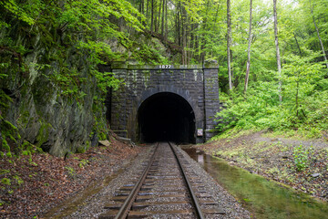 East Portal of the Historic Hoosac Tunnel in Western Massachusetts