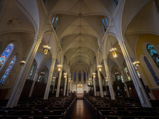 Interior of Calvary - St. George’s Church in Manhattan