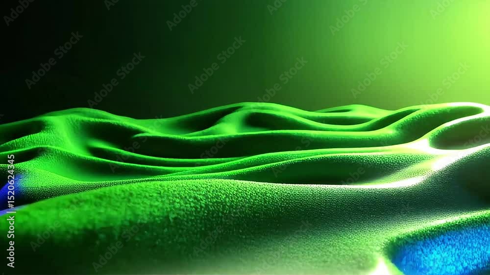 Poster Abstract Green Waves: Dynamic Textured Surface Animation