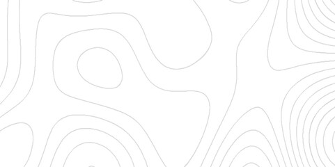 White background topography contour map with various seamless abstract geometric stripes, geological abstract Topographic contour lines map seamless pattern,  geometric pattern of gray lines.