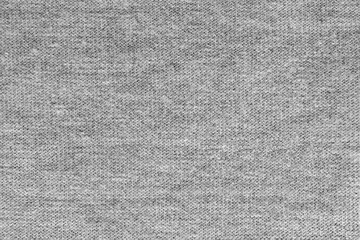 Grey Natural Cotton Melange Blend Fabric Background Texture Pattern, Large Detailed Gray Horizontal Textured Blended Textile Mixture Swatch Macro Closeup, Blank Empty Copy Space, Smart Casual Style