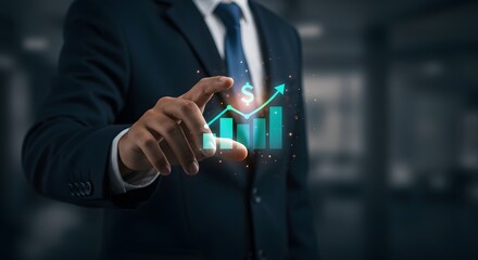 Investment Strategy, Financial Growth, and Wealth Management Concept

