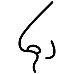 nose line icon