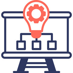 Implementation Plan mixed color icon
