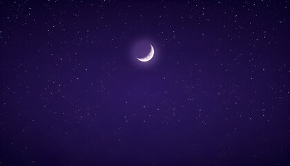 Fototapeta premium 보라색밤하늘