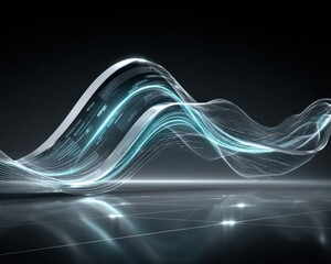 Abstract digital wave design (4)