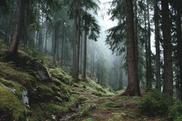 Write a story about a forest that remembers every visitor