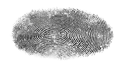 Unique Fingerprint Scan Security Identification Background Check Identity PNG Transparent Background Isolated