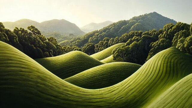 Serene Rolling Hills