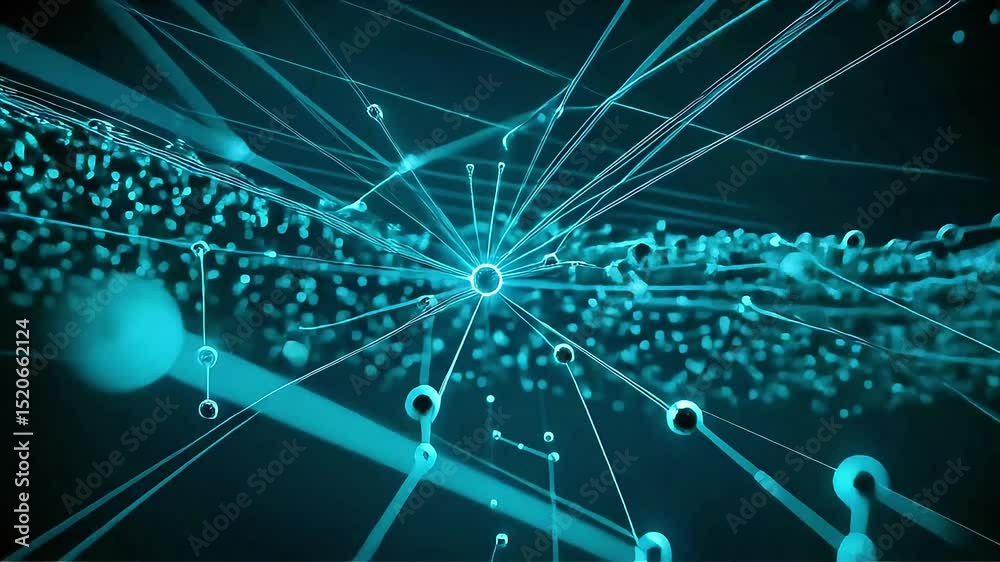 Poster Abstract Teal Network: Glowing Nodes and Dynamic Connections