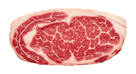 Raw steak marbling texture