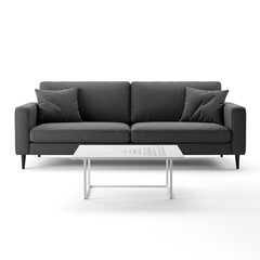 sofa on a white background