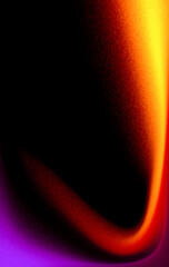 Gradient background yellow orange red purple gradient curve shapes abstract pattern rough texture noise grain illustration design backdrop product website header element wallpaper