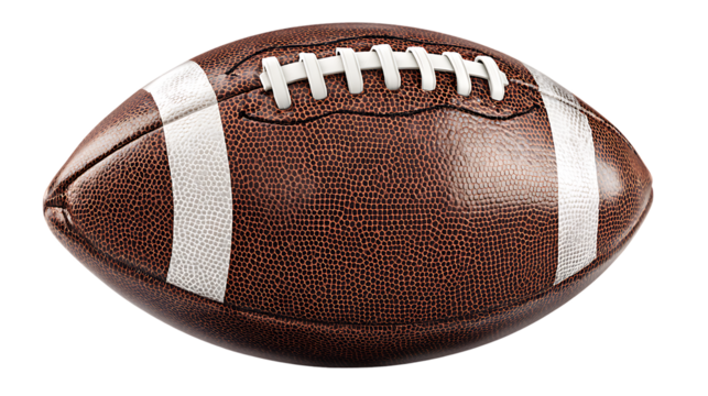 American Football PNG Image for Sports Enthusiasts Isolated on Transparent Background