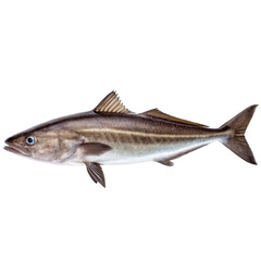 Cobia Fish, Strong Bodied Marine Species, Realistic, Cut Out