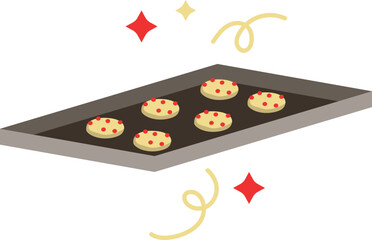 Bakery Cake Icon Illustration Baking Tools Pastry Bread Donuts Cupcakes Cookies and Kitchen Equipment Baker House Pastry Muffin