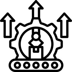 Lean Manufacturing Icon