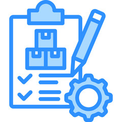 Obraz premium Production Report Icon