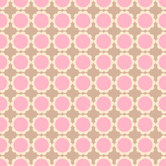 Charming Seamless Vector Pattern of Cute Daisies on Soft Pastel Background – Perfect for Scrapbooking and Fabric