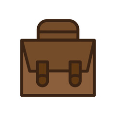 Briefcase icon and vector