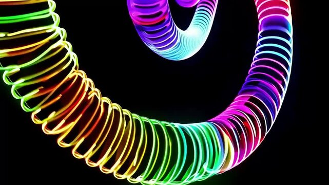 abstract background with colorful lines