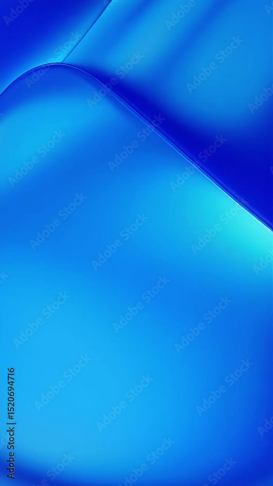 Aufkleber abstract blue gradient waves: dynamic color shift video