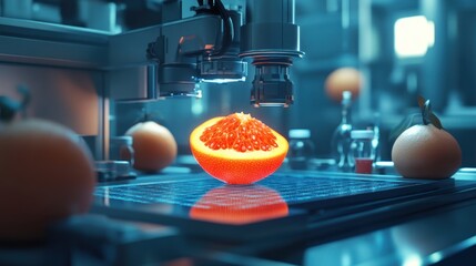 Robotic Precision in Food Processing: Grapefruit Slice Examined by Advanced Technology