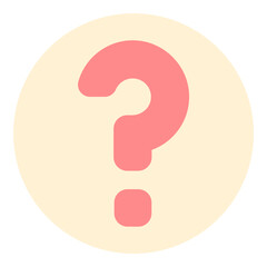 User interface question mark icon