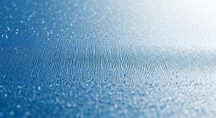 Abstract Blue Glittery Background Texture with Sparkling Dots