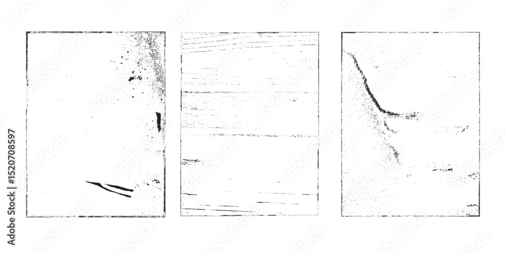 Aufkleber Grunge Urban Background.Texture Vector.Dust Overlay Distress Grain ,Simply Place illustration over any Object to Create grungy Effect .abstract,splattered , dirty, texture for your design. 