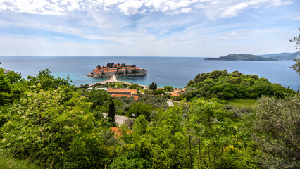 Frühling in Sveti Stefan