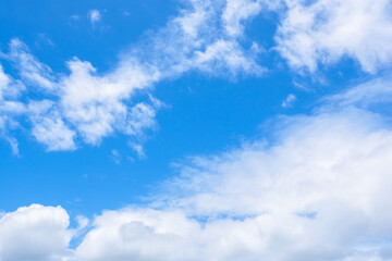 雨上がりの澄んだ青空と白い雲13