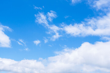 雨上がりの澄んだ青空と白い雲21