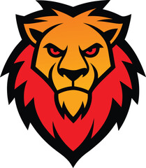 Obraz premium lion head mascot