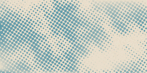 retro sky pattern on old paper texture. raster halftone vintage clouds.