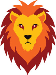 Fototapeta premium lion vector illustration