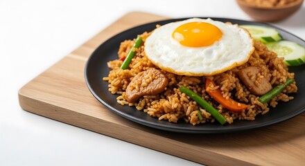 Fried Rice with Egg and Vegetable