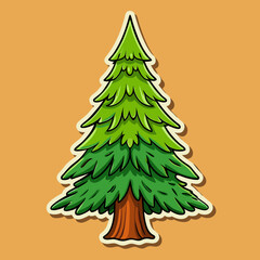 christmas tree vector