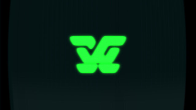 80s PC Horizontal Logo Reveal MOGRT 284
