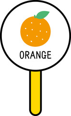 오렌지 과일 벡터