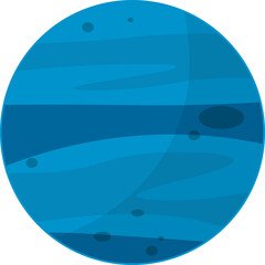 Space Planet Illustration