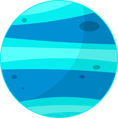 Space Planet Illustration