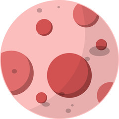 Fototapeta premium Space Planet Illustration