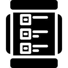 Fototapeta premium Project Management Icon