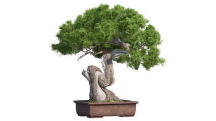 bonsai tree isolated