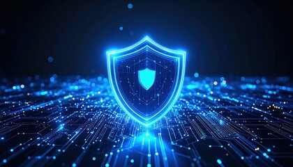 Digital Shield: Cyber Security Protection Concept