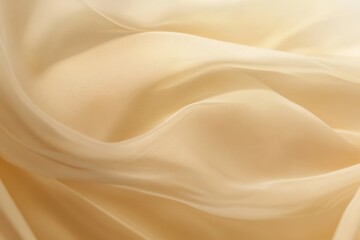 Obraz premium Creamy, flowing fabric texture.