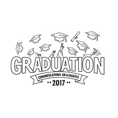 Class of 2026 - Typography. black text isolated white background. Vector illustration of a graduating class of 2026. graphics elements for t-shirts, and the idea for the sign