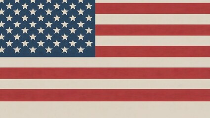 american flag on grunge background